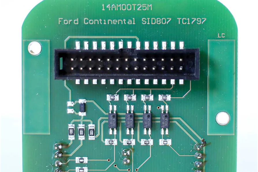 14AM00T25M | ADAPTER FOR CONTINENTAL SID807 ECU (INFINEON TRICORE)