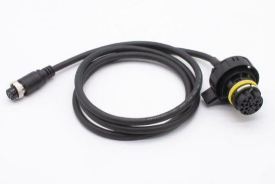 flexbox-port-f-zf8hp-type1-1 (Alt: FLEXBox Port F to ZF 8HP Type 1 cable angled view)