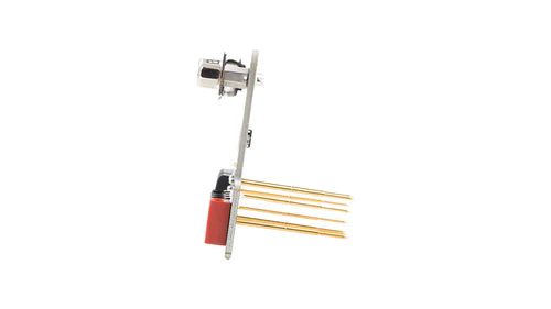 Lighter and matches on a white background