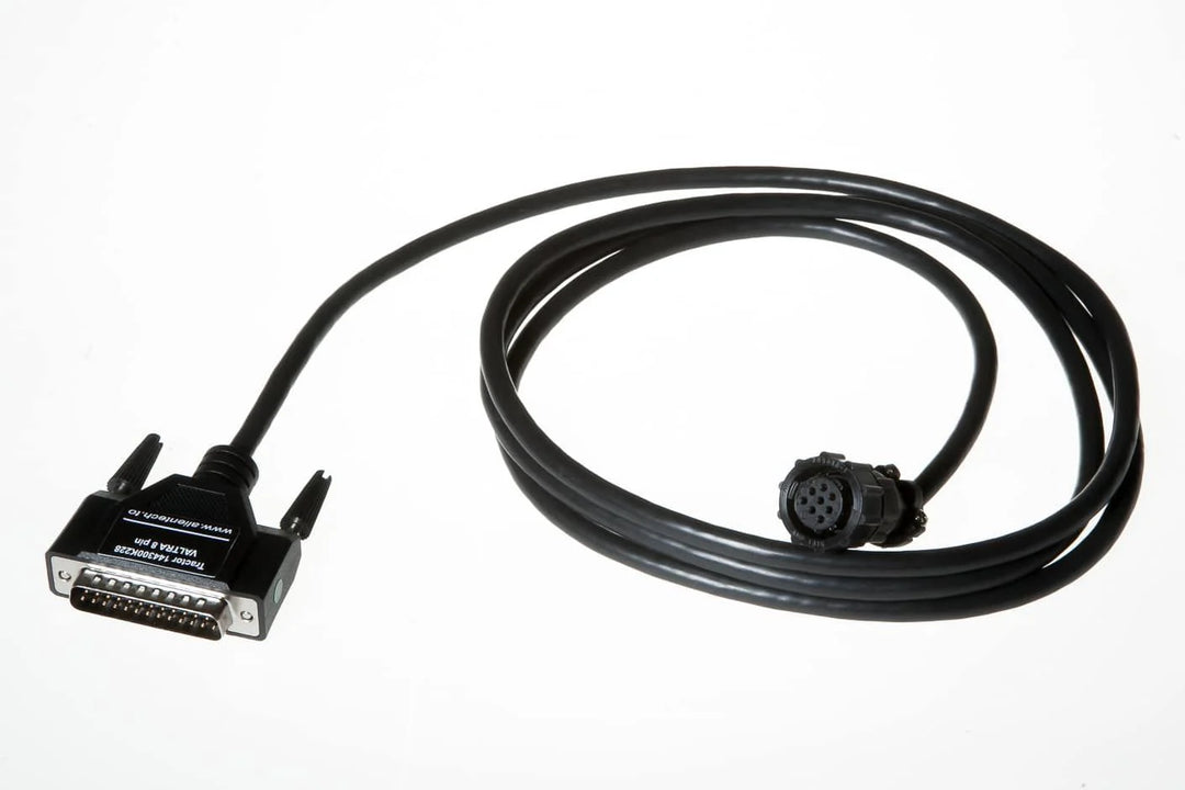 Alientech 144300K228 OBD Cable for CNH and Valtra – 8 Pin Round