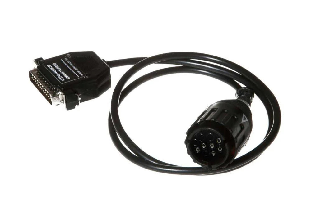 Alientech OBD Cable for BMW Motorrad – 14 Pin Round Connector