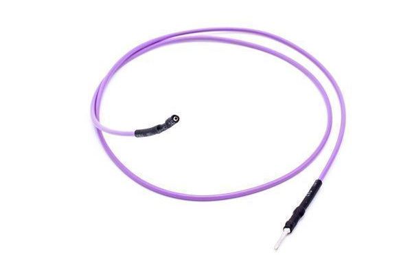 Purple BOOT wire for MAGP0.10.X ECU connector – single pin with black heat-shrink