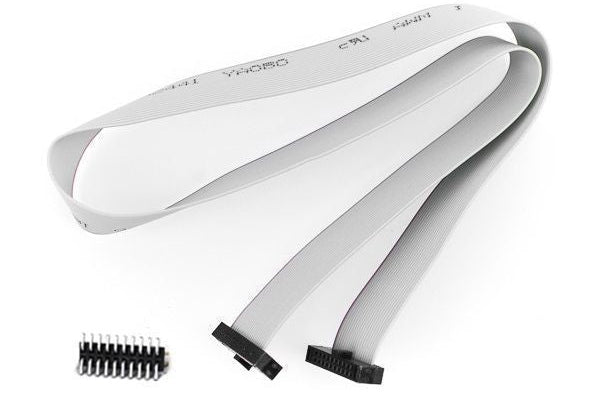 Flex tuning tool ribbon cable set with header pin connector for ECU programming