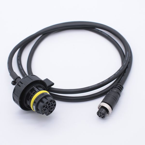 DL501 TCU Cable Coiled with End Plug