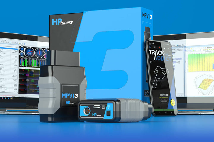 HP Tuners MPVI3 full display with packaging and interface unit