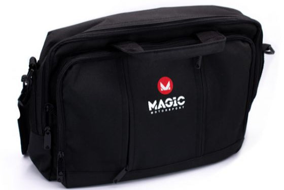MMS Convertible Laptop Briefcase – Front View with Logo