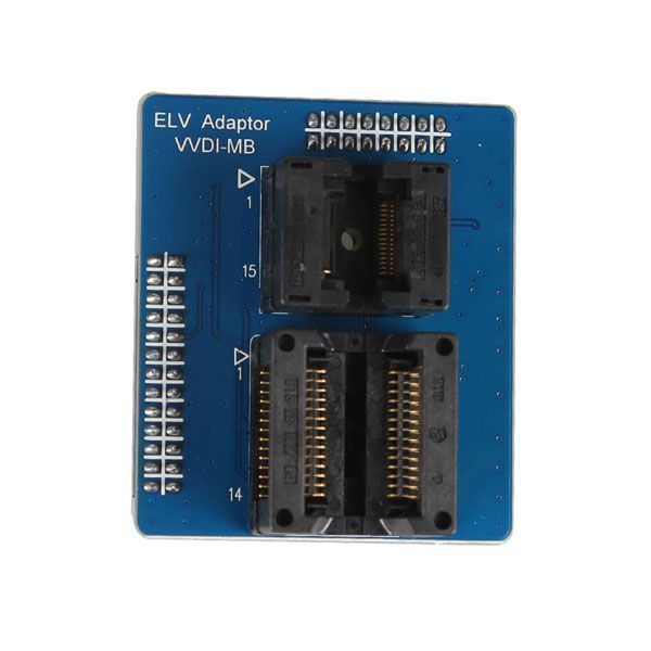 NEC ELV adapter compatible with VVDI MB tool for Mercedes-Benz electronic steering lock emulation and testing