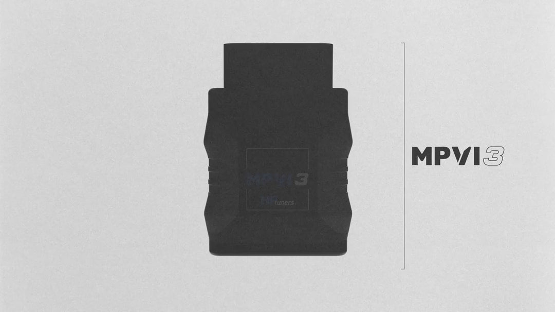 Side profile of MPVI3 interface with USB-C and Bluetooth 5.0 connectivity