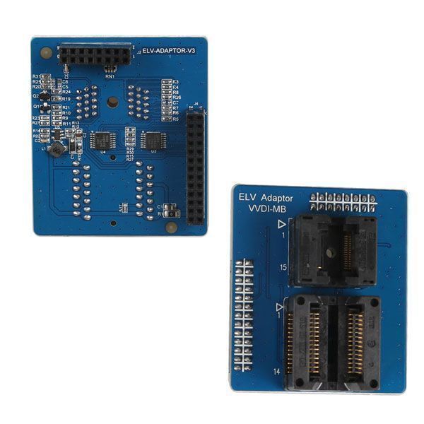VVDI MB NEC ELV module for Mercedes-Benz ESL repair, bench testing, and key programming functions