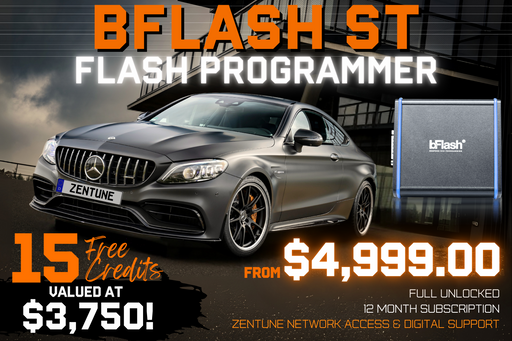 BFlash tuning tool with 15 free credits – Zentune official distributor
