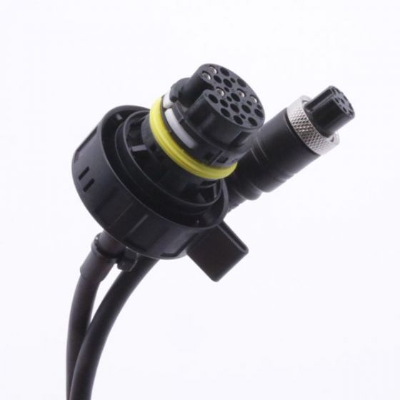 flexbox-port-f-zf8hp-type1-3 (Alt: FLEXBox Port F to ZF 8HP Type 1 cable connector close-up2)