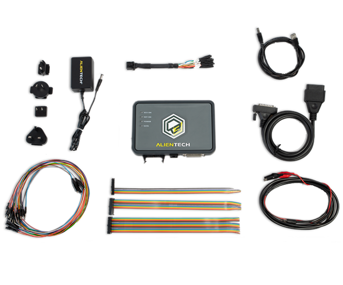 KESS3 ECU tuning tool with full accessory kit – cables, connectors, adapters included


