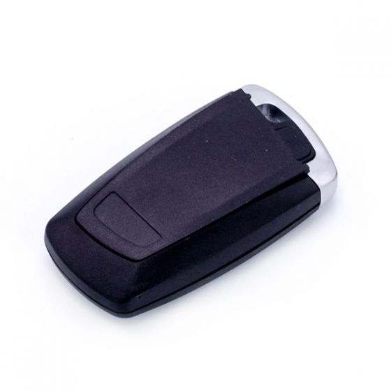 Angled shot of BMW F Series remote key with HU100 blade

