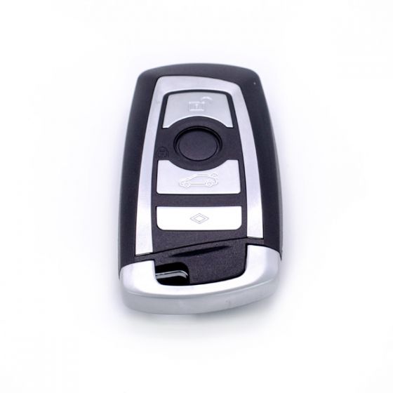 Top view of BMW 4-button remote key with 49 chip

