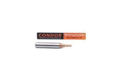Condor precision milling cutter tool for key cutting and engraving applications

