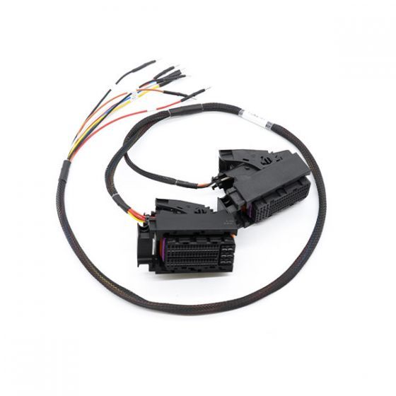 Isolated view of each connector cable included in the EDC17 kit

