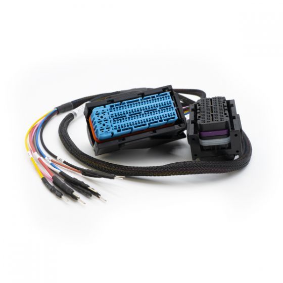 Detailed view of control module within the cable assembly

