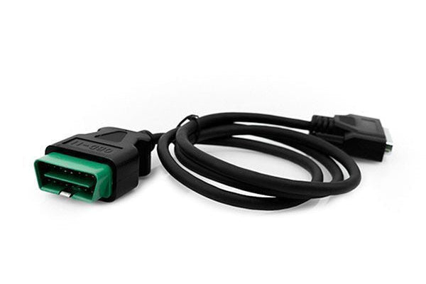 Green Flex OBD Bench cable adapter for Magic Motorsport tuning systems

