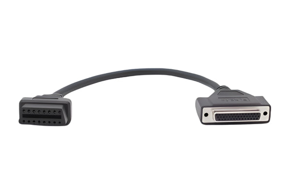 Magicmotorsport FLX2.14 female OBD cable angle view

