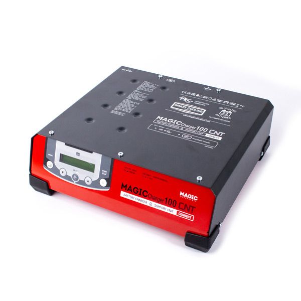 Complete Magic Charger 100 kit with cables and connectors

