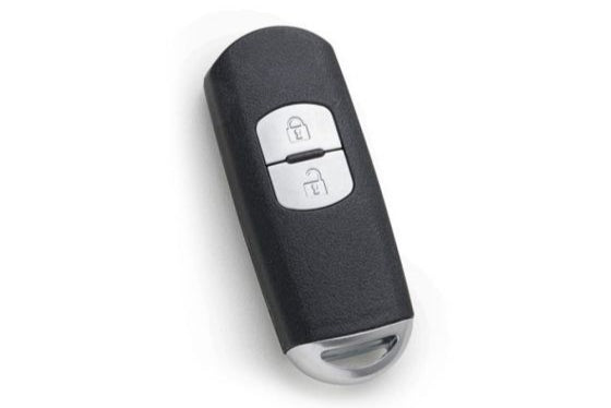 Silca MAZ25RP32 Proximity Key – Front View for Mazda with Two Buttons

