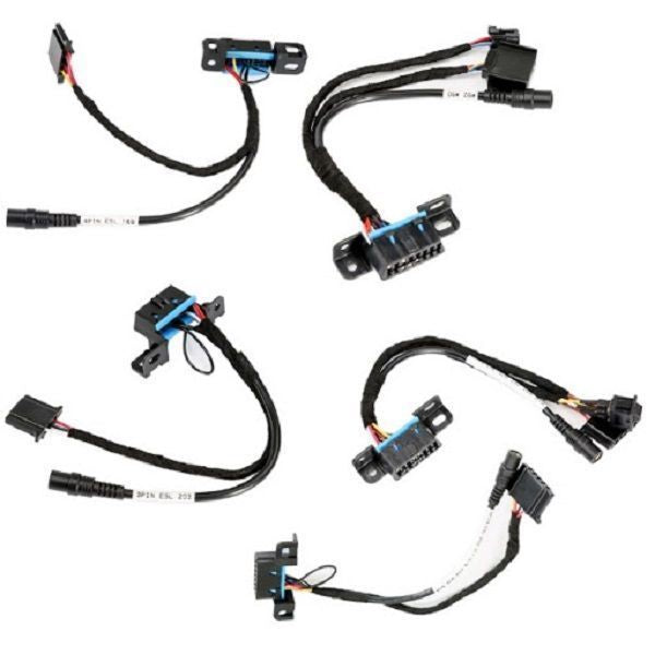 Bench test cable for Mercedes EIS/ELV units on W204, W212, W221, W164, W166, W205, W222 — works with VVDI MB tool

