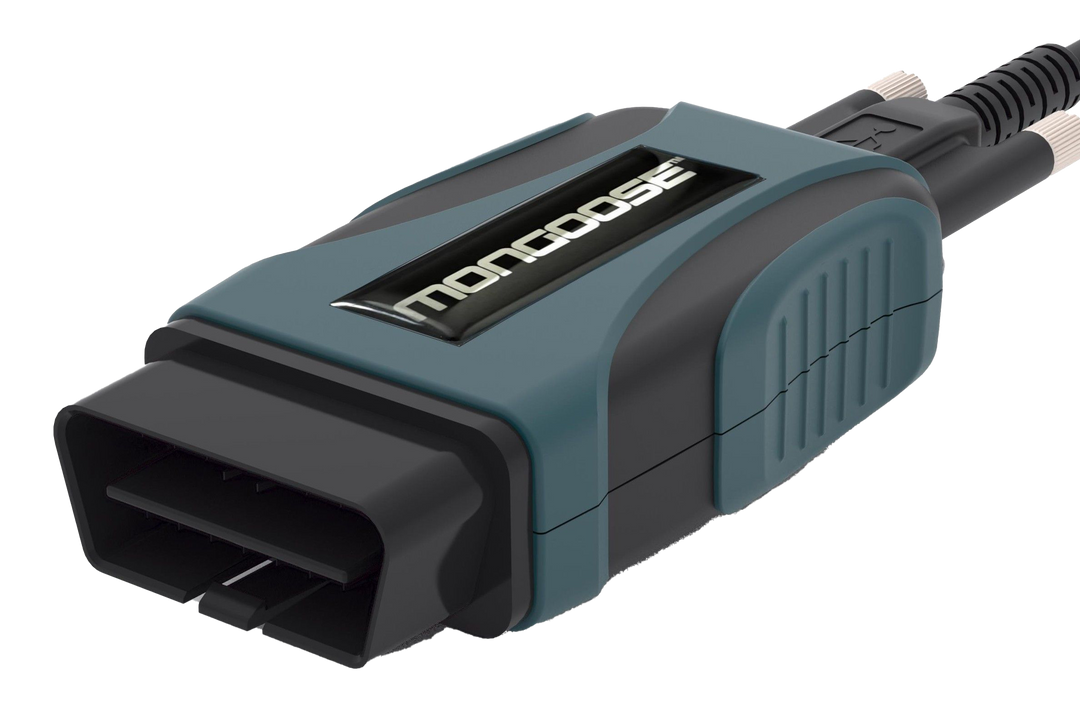 Mongoose-Plus Toyota3 J2534 diagnostic cable with USB – green casing

