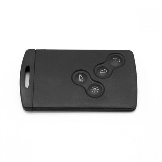 Back angle of XHORSE Renault remote key 434MHz 4-button layout

