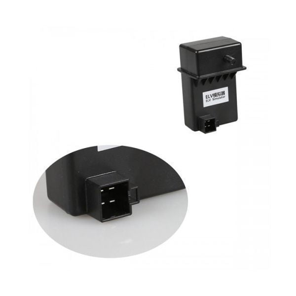 Universal ELV emulator for Mercedes-Benz ECU diagnostics and electronic steering lock bypass on bench

