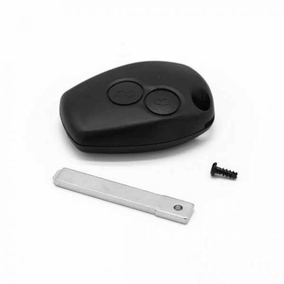 Back of Renault VA6 remote with 2-button housing and blade

