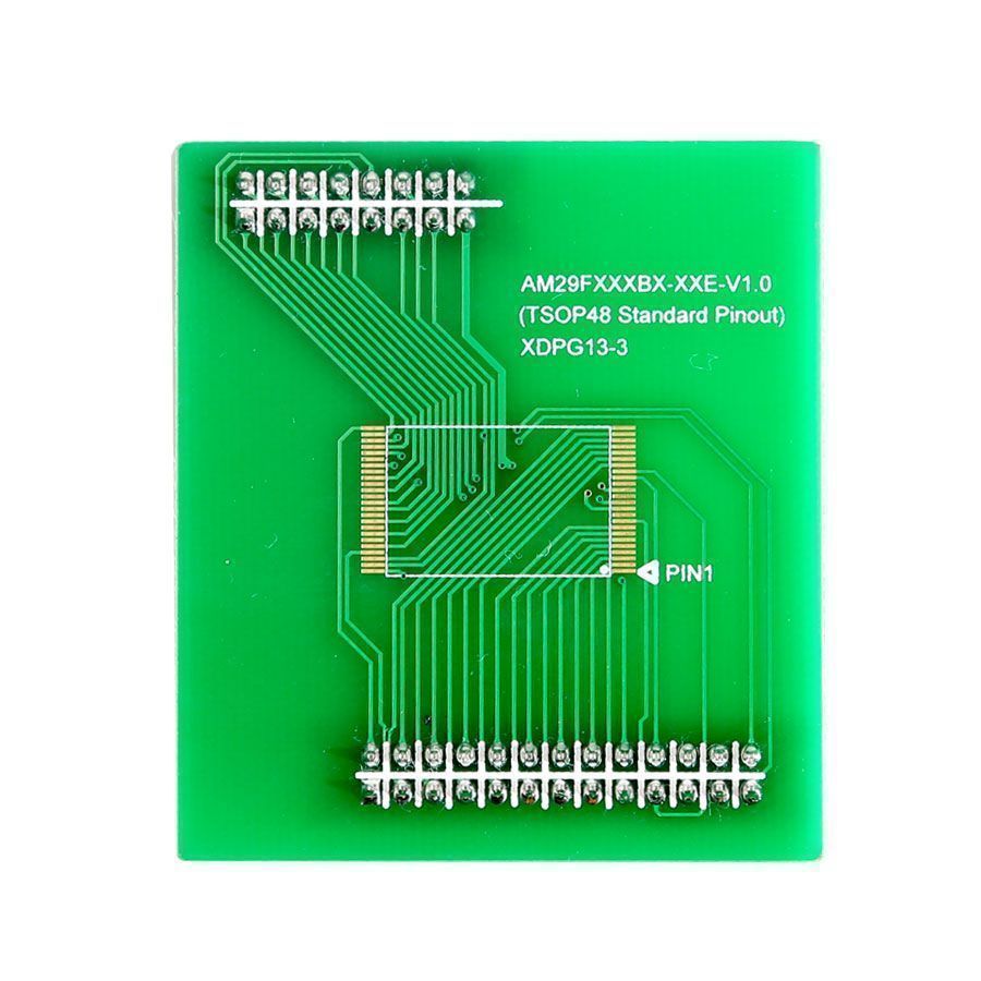 XDPG13-3 adapter board for SOP44 AM29F ECU memory chip programming and tuning operations

