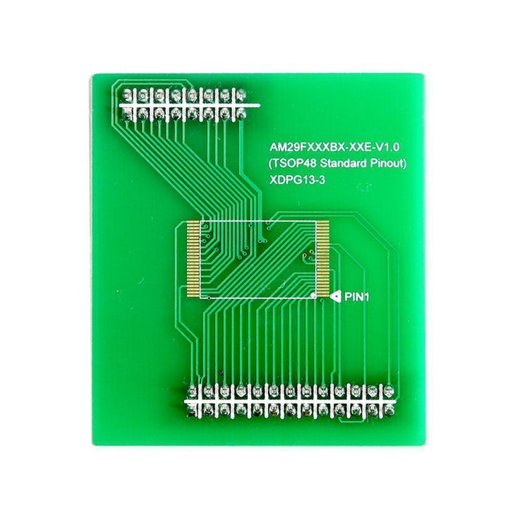 XDPG13-3 adapter board for SOP44 AM29F ECU memory chip programming and tuning operations

