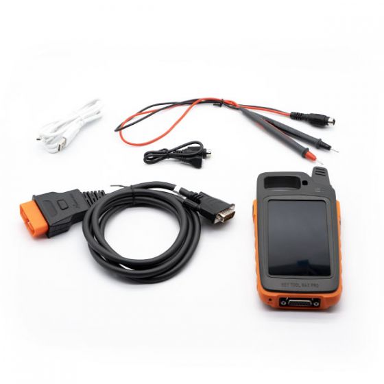 Complete Xhorse Key Tool Max Pro kit with cables and connectors

