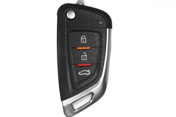 Xhorse XKKF02EN Knife Style Wire Flip Remote – 3-Button Universal Key

