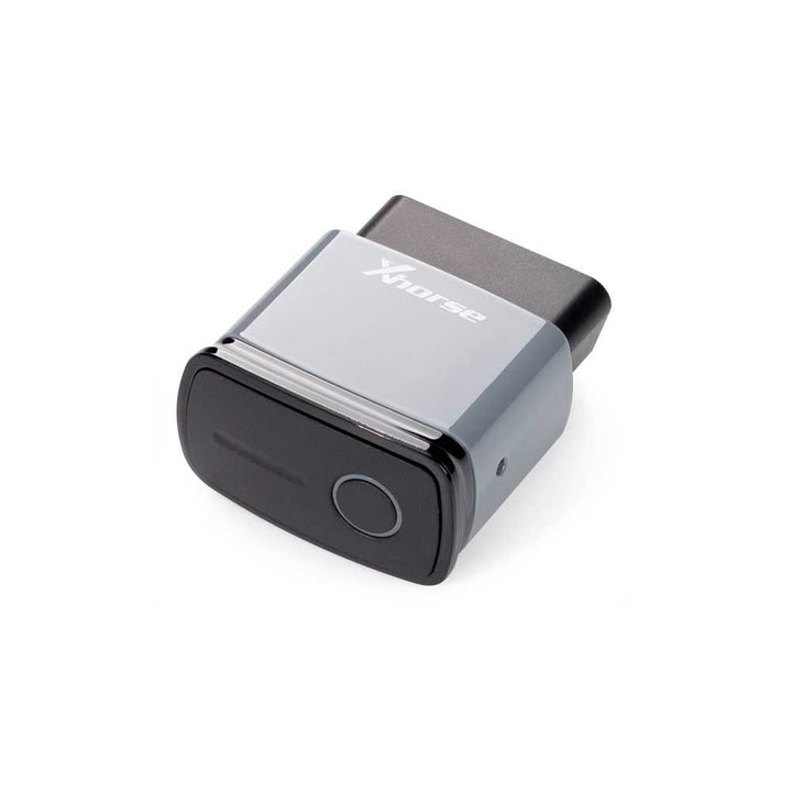 Black and silver USB adapter on a white background