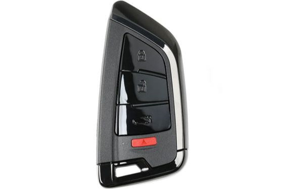 Front view of Xhorse XSKF21EN 4-button smart key with keyless go

