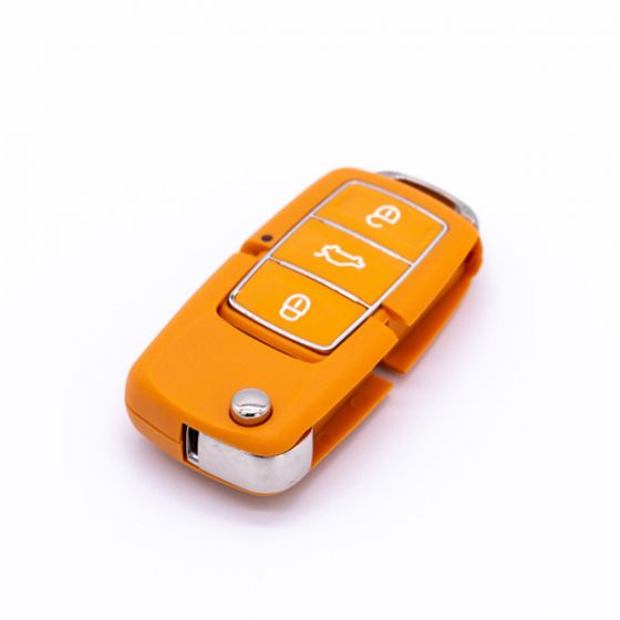 XKB5 Orange Remote Key – Side Angle

