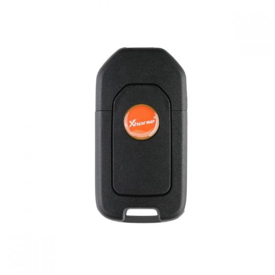 Rear view of Xhorse XKHO02EN Honda-style flip key remote


